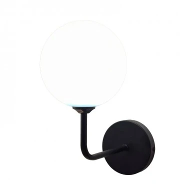 Wall light Cebron pakoworld G9 metal in black-white color 15x25x28cm