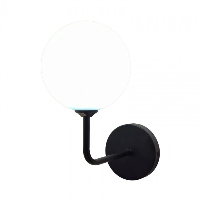 Wall light Cebron pakoworld G9 metal in black-white color 15x25x28cm