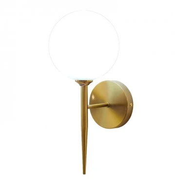 Wall light Kerlibin pakoworld G9 metal in gold-white color 13x18x34cm