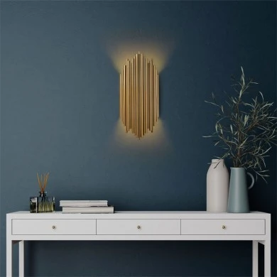 Wall lamp - sconce PWL-1209 pakoworld E14 gold 18x8x40cm