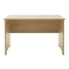 Office table without mobile drawer Amazon pakoworld sonoma 120x75x75cm
