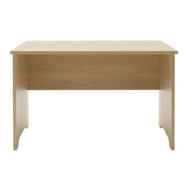 Office table without mobile drawer Amazon pakoworld sonoma 120x75x75cm