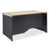 Manager table Lotus pakoworld in oak-dark grey 120x80x75cm