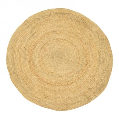 Carpet Solon Inart beige  jute D150x1cm