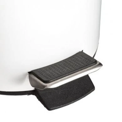 Thash can 3L Nature pakoworld metal in white color-natural