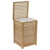 Laundry basket Africa pakoworld natural 40x38x58cm