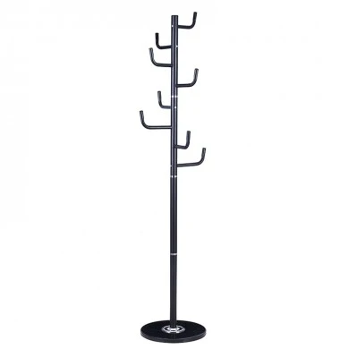 Coat Stand Lorenda pakoworld metal black D37x175cm