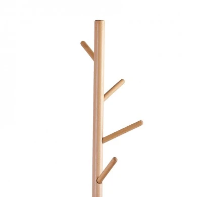 Καλόγερος ρούχων Luca pakoworld μέταλλο λευκό-φυσικό Φ37x170εκ