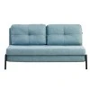 Sofa-bed Hafrene pakoworld fabric in petrol color 151x94x71cm