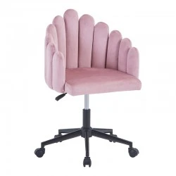 Work chair Manole pakoworld rotten apple velvet  57x50x77-87cm