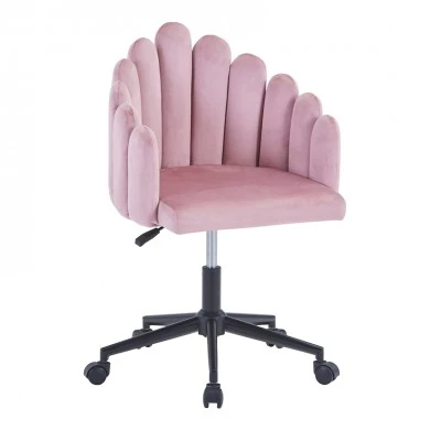 Work chair Manole pakoworld rotten apple velvet  57x50x77-87cm
