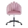 Swivel work chair Manole pakoworld rotten apple velvet  57x50x77-87cm