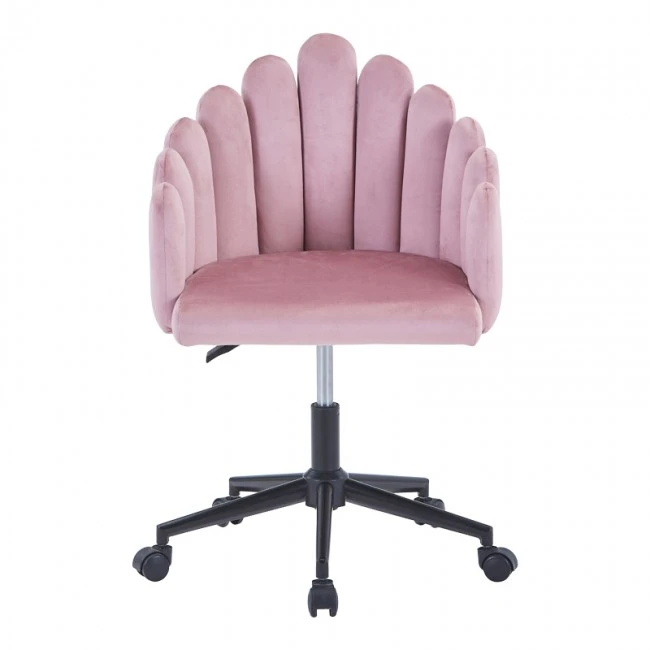 Swivel work chair Manole pakoworld rotten apple velvet  57x50x77-87cm