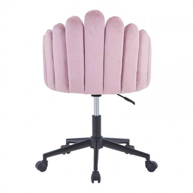 Swivel work chair Manole pakoworld rotten apple velvet  57x50x77-87cm