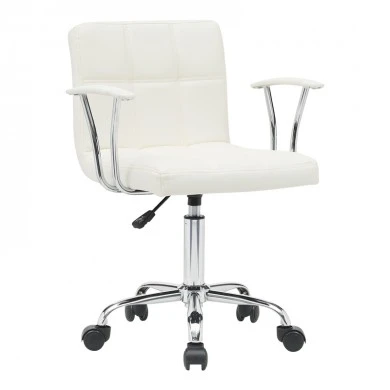 Office chair Buleco pakoworld pu white 56x46x74-86cm