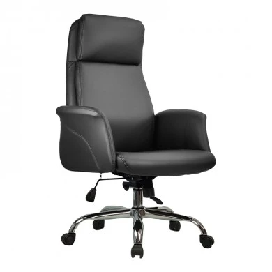 Manager office chair Derjio pakoworld pu in black color 68x66x115cm