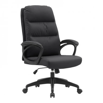 Manager office chair Enfiria pakoworld pu in black color