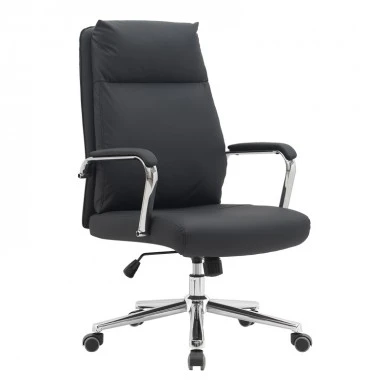 Manager office chair Siquel pakoworld pu in black color