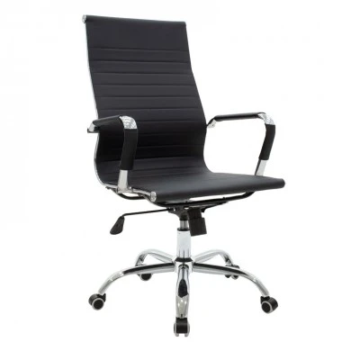 Manager office chair Valter pakoworld black pu 55.5x58x108cm