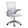 Work chair manager Annalise pakoworld mesh grey 57χ53χ100cm
