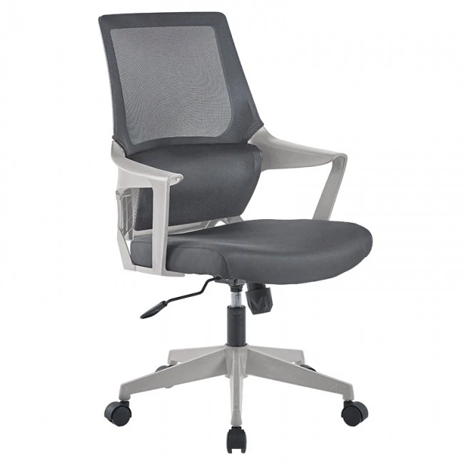 Office chair Fragrant pakoworld with fabric mesh in grey colour