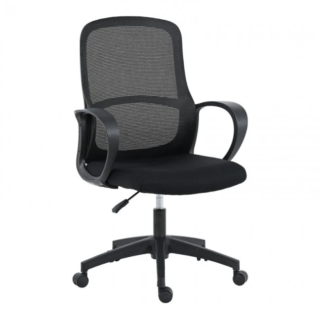 Office chair Zuena pakoworld in black color