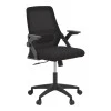 Office chair Reji pakoworld fabric mesh black 58x60x89-99cm