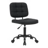 Office chair Sedia pakoworld pu black 50x50x75-85cm