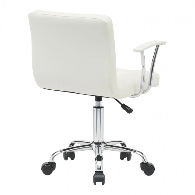 Office chair Buleco pakoworld pu white 56x46x74-86cm