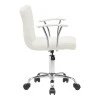 Office chair Buleco pakoworld pu white 56x46x74-86cm