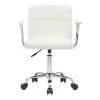 Office chair Buleco pakoworld pu white 56x46x74-86cm