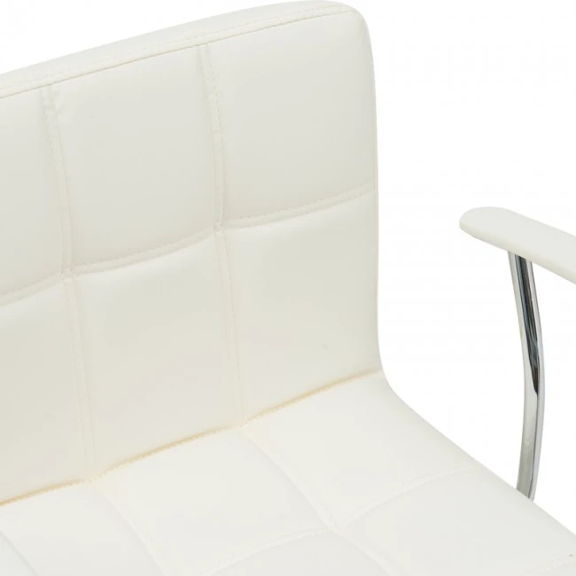 Office chair Buleco pakoworld pu white 56x46x74-86cm