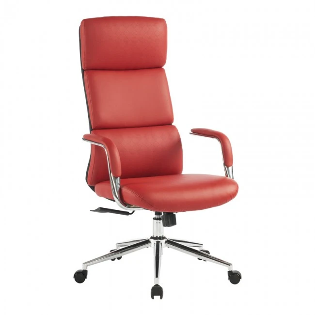Manager office chair Bendona pakoworld red pu 71x78x119-127cm