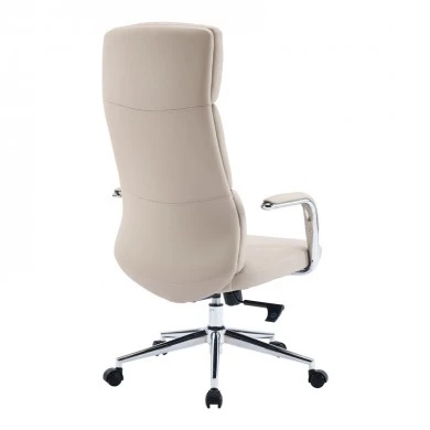 Manager office chair Bendona pakoworld beige pu 71x78x119-127cm