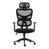 Cadrey pakoworld mesh black manager&#039;s office chair 67x64x120-128cm