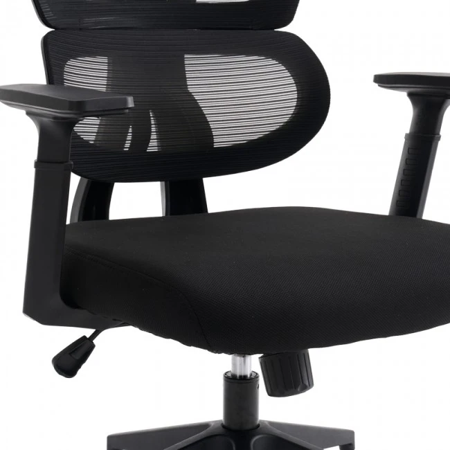 Cadrey pakoworld mesh black manager&#039;s office chair 67x64x120-128cm