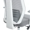 Manager office chair Commend pakoworld with fabric mesh in grey color