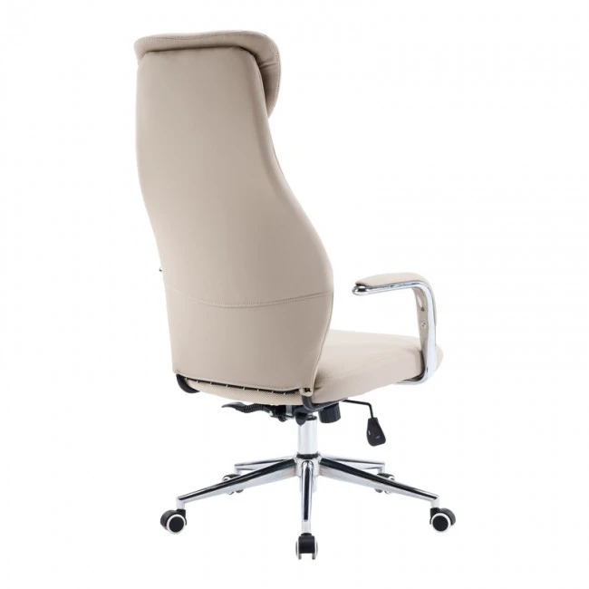 Manager office chair Ferka pakoworld beige pu 64x71x120-128cm