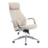 Manager office chair Ferka pakoworld beige pu 64x71x120-128cm