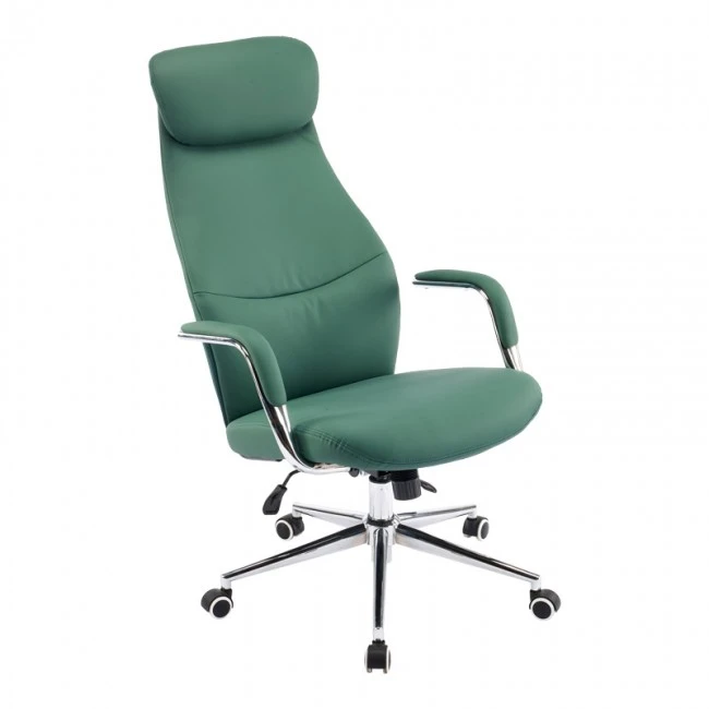 Manager office chair Ferka pakoworld green pu 64x71x120-128cm