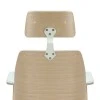 Manager office chair Fern pakoworld PU white-natural wood