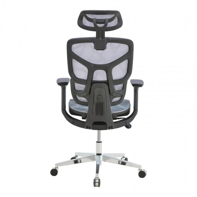 Director&#039;s office chair Karlo pakoworld blue mesh fabric 72x70x112cm