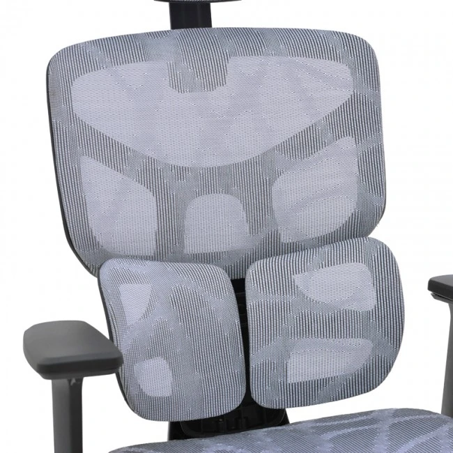 Director&#039;s office chair Karlo pakoworld blue mesh fabric 72x70x112cm
