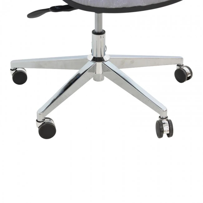 Director&#039;s office chair Karlo pakoworld blue mesh fabric 72x70x112cm