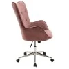 Manager office chair Kido pakoworld in rotten apple velvet color