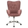 Manager office chair Kido pakoworld in rotten apple velvet color