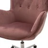 Manager office chair Kido pakoworld in rotten apple velvet color