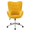 Manager office chair Kido pakoworld yellow velvet