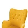 Manager office chair Kido pakoworld yellow velvet