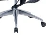 Office chair manager with footrest Thelonius pakoworld mesh black